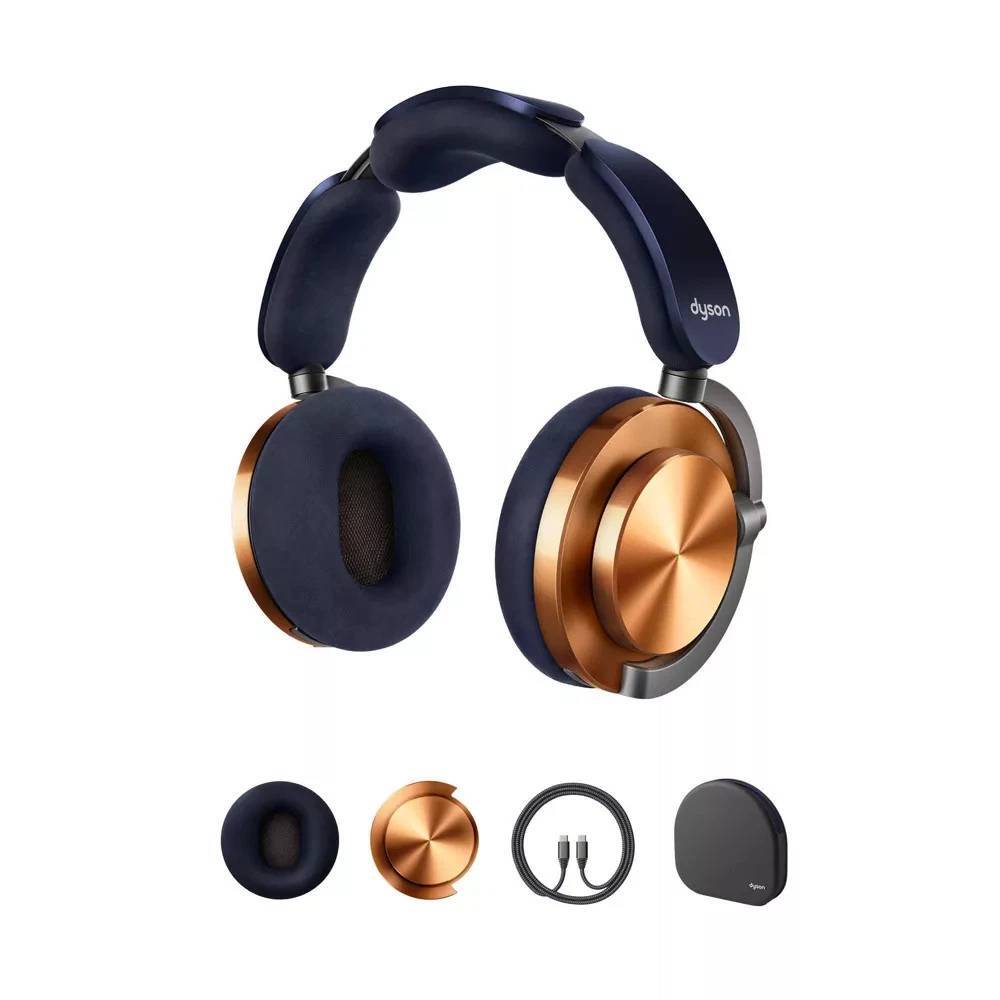 Dyson OnTrac Bluetooth Wireless Headphones CNC Copper Noise Cancelling Over-Ear‎